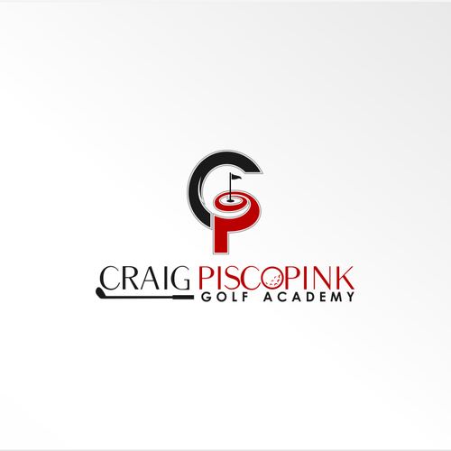 logo for Craig Piscopink Golf Academy or CP Golf Academy  Réalisé par Daniel Tilica
