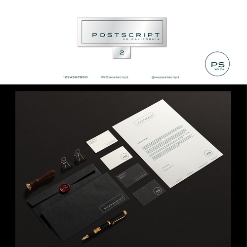 Logo & brand identity pack contest entry by Valmark