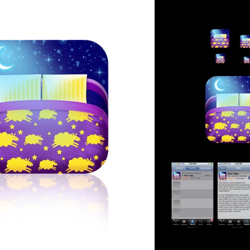 New iPhone icon design wanted for App2Sleep Technologies Design by GWINCHY