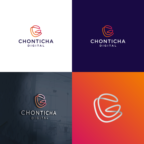 Free rein for modern logo for digital product brand Design by Chakib design studio