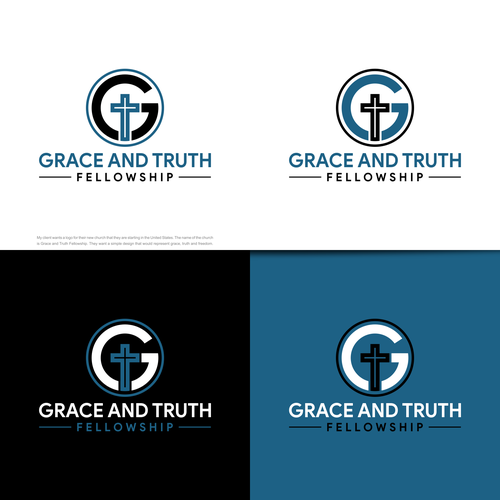 Logo Design for a new church in the United States Design by DC | DesignBr