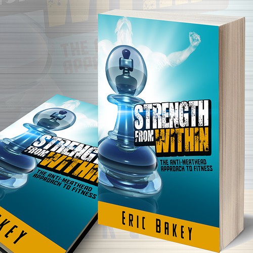 Strength From Within Book Cover For Unique Fitness Book - 