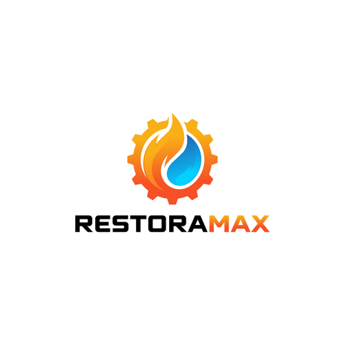 Restoration Company Branding. Design by Aleta21