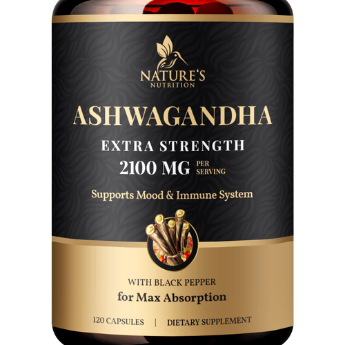 Ashwagandha Design Needed for Nature's Nutrition Design by Studio MH