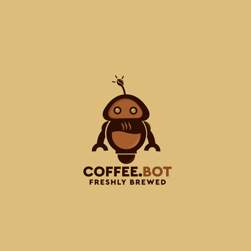 CoffeeBot need a strong and powerful logo Design by logorilla™