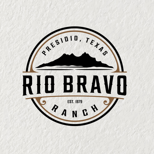 Create an iconic logo for new business rio bravo ranch, Logo design  contest