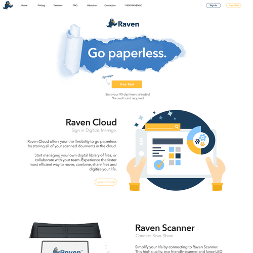 Create an AWESOME home page Design by ndesignofficial
