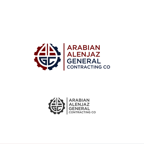 “Modern Industrial Logo for AAGC – Construction & Contracting Company” Design by Log_In
