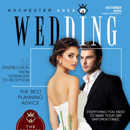 Wedding Magazine Cover Design réalisé par Max63