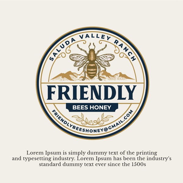 Vintage Honey Logo