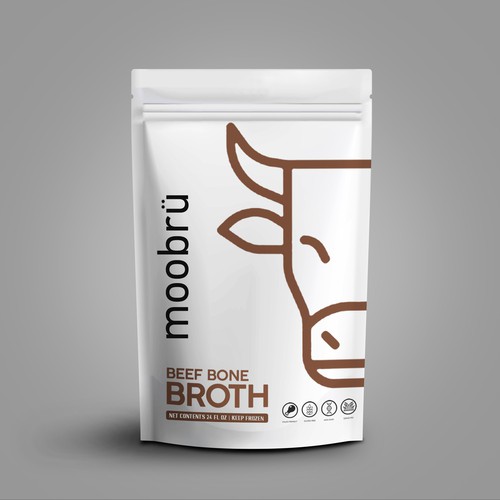 Bone Broth Package Design by sougatacreative