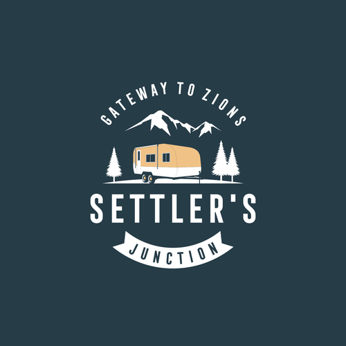 Logo Design for Settler's Junction RV Resort Design by J4$on