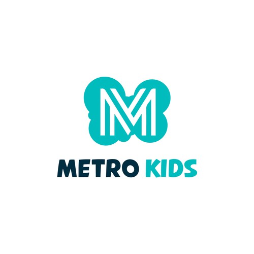 Metro Kids Logo Design by Muchsin41