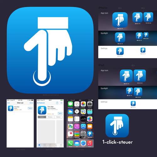 Icon or button contest entry by neferu™