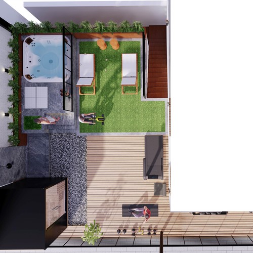 Ideation: Roof Top Terrace Design by Dsateli3r