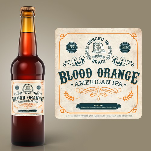 Label for handcrafted Beers Design by @andygunawan