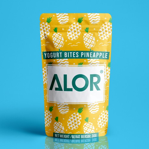 ALOR Yogurt Bites Diseño de Franklin Wold