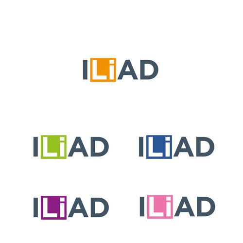 Iliad Logo Design Design by BlackSheep™