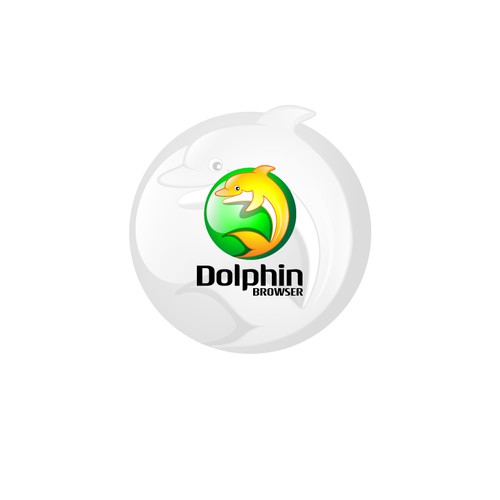 New logo for Dolphin Browser Diseño de Infinity_sky