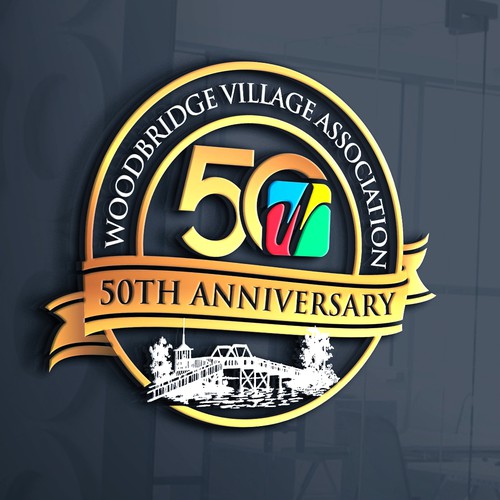 Design a 50th Anniversary logo for our community Design by Foysal bd
