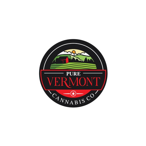 Cannabis Company Logo - Vermont, Organic Réalisé par raminihesu