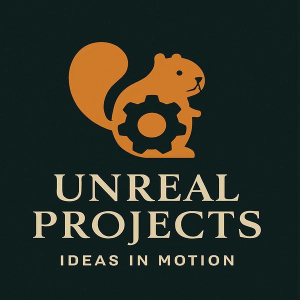 Unreal logo design