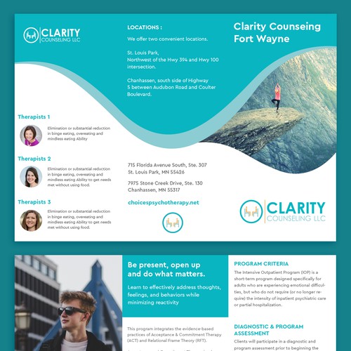 Counseling Center needs brochure Design por uxcolonie