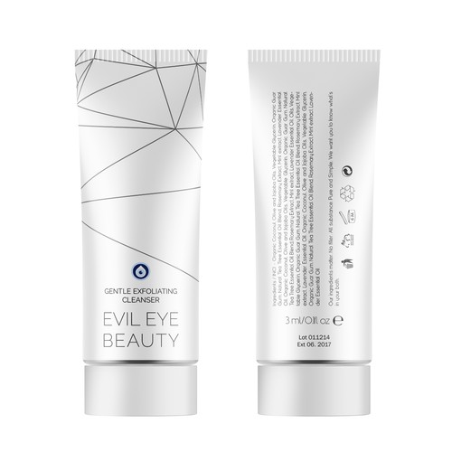 Evil Eye Beauty needs a fun & modern cosmetic tube designed. Design by bcra