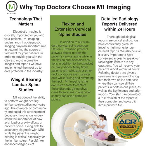 Create A Flyer For A Cutting Edge Diagnostic Imaging Center 