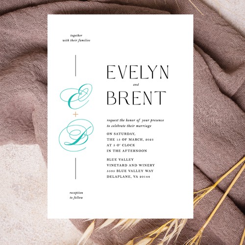 Card or invitation contest entry by Graphicscape