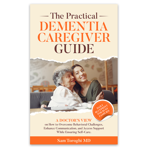 Design Creative Book Cover for Dementia Caregiver Guide Design by Knorpics