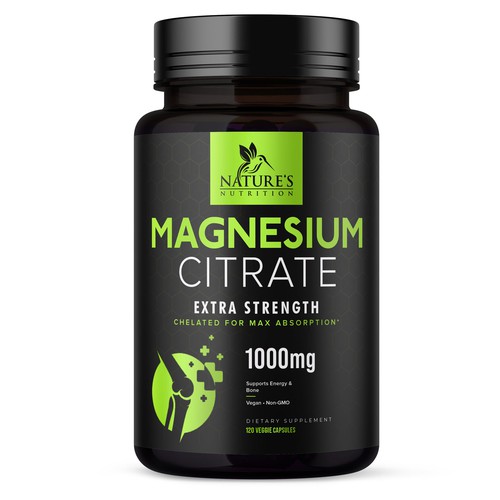 Premium Magnesium Citrate Design needed for Nature's Nutrition Design by UnderTheSea™