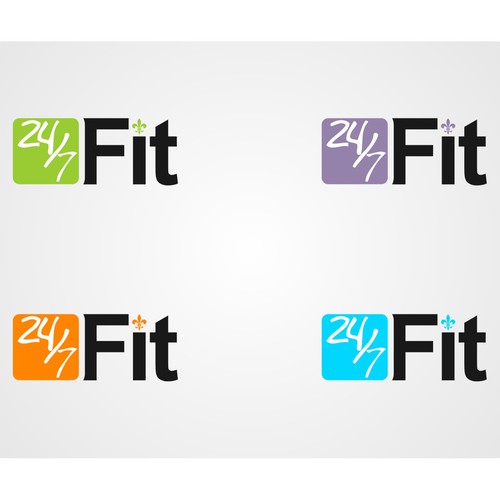 Creative logo for 24/7 fitness center/health club, Logo design contest