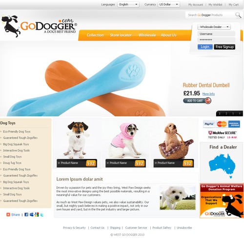 Dog toy hot sale websites