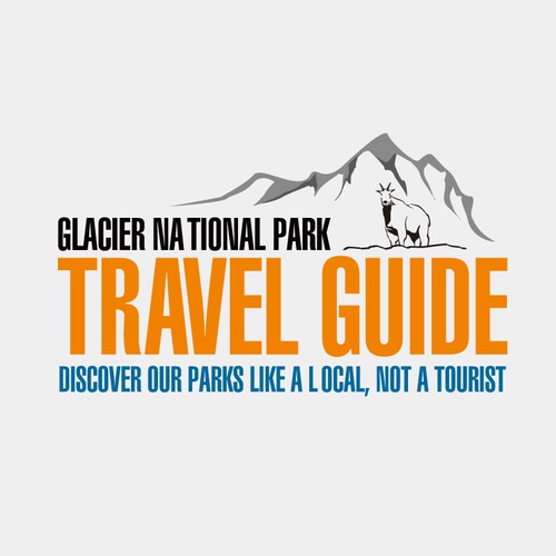 Create the next logo for Glacier National Park Travel Guide Diseño de Him.wibisono51