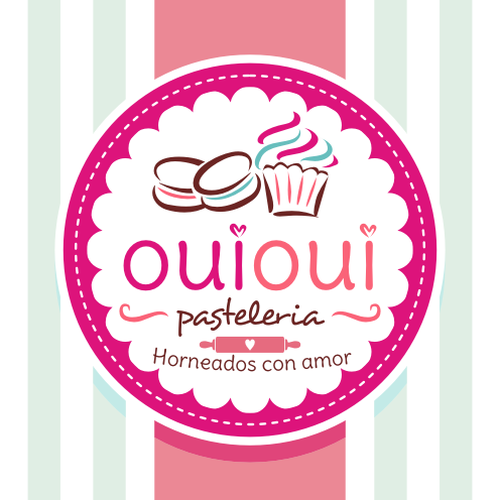 New logo wanted for Oui Oui Pasteleria | Logo design contest