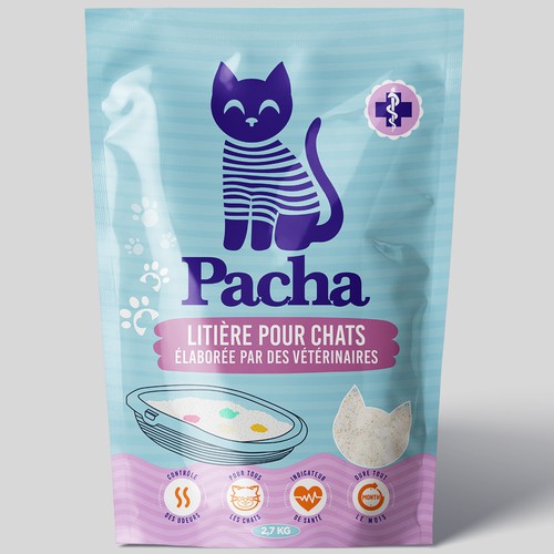 Cat Litter startup Minimalistic packaging - Contest Design von agooshe