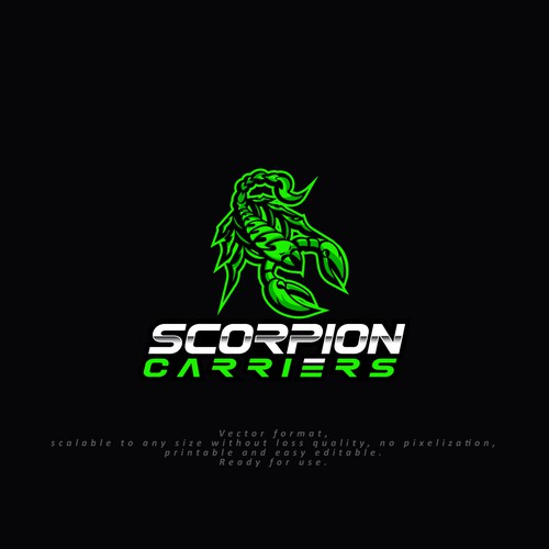 Scorpion Carriers - Trucking Company Design by NEXNEX