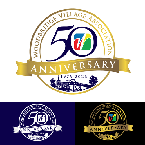Design a 50th Anniversary logo for our community Design by CRG_DZN