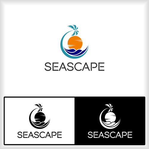 Diseño de Seascape logo de bojoat