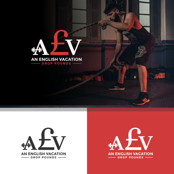 Design realizzato da FreshDesign™ intitolato "AEV Personal Training Fitness Logo concept design "