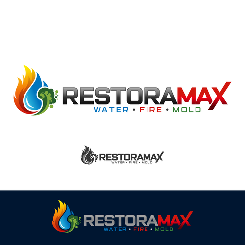 Restoration Company Branding. Design by Aurévo™