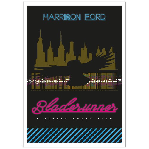 Create your own ‘80s-inspired movie poster! Design von TJCD