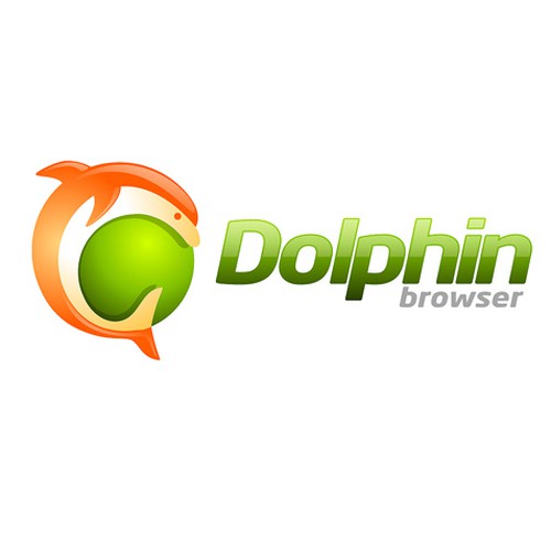 New logo for Dolphin Browser Design by grade