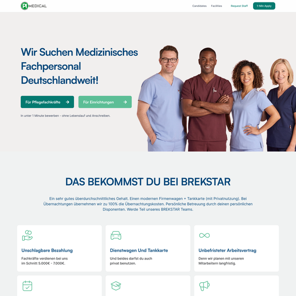 Job Board Platform for Medical Stuff