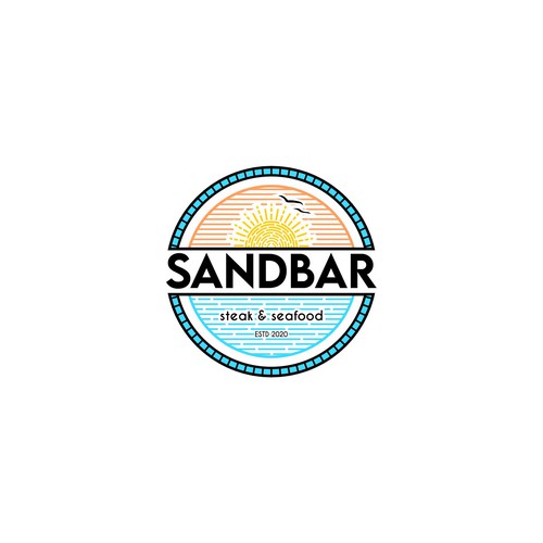 SANDBAR- CHIC Logo for Beachside Bar and Restaurant Design von Timuș Valerian