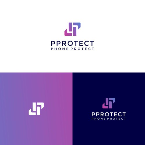 PPROTECT (Phone protect logo) (mobile cases and screen protectors) Design by al_mahdi