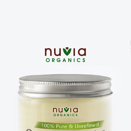 **Easy $$$ **Create a nice look for my new Organic brand name "nuvia"!!** Design by Lucky.B