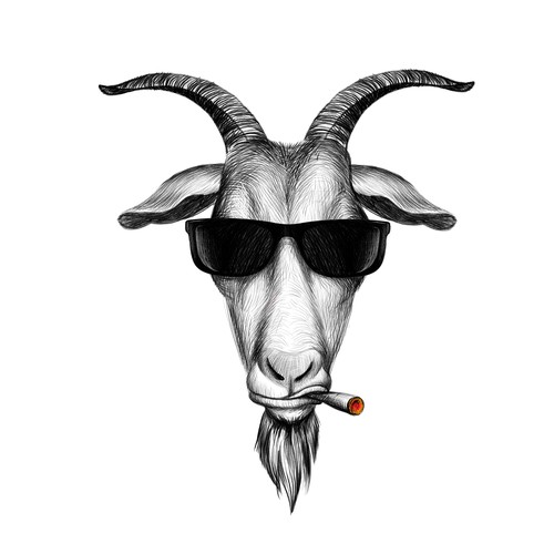 High quality Goat avatar Design by lofosparalogos