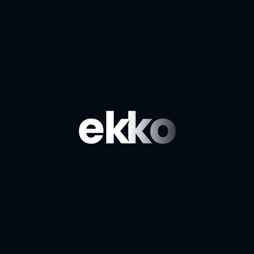 SIMPLE LOGO - ekko Letters then dm after Design by Design Nation™